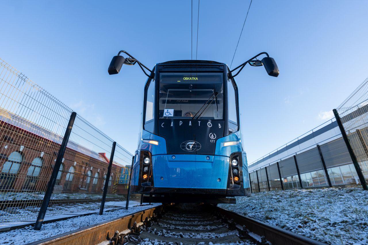 ПК ТС поставили в Саратов 20 трамваев Богатырь-М