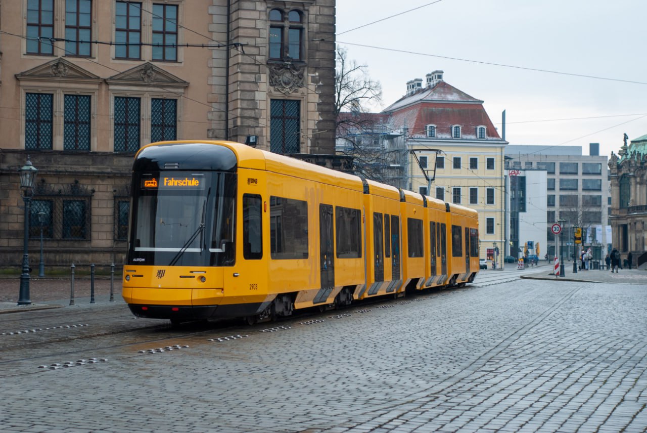 Дрезден планирует закупить 7 новых трамваев Flexity от Alstom