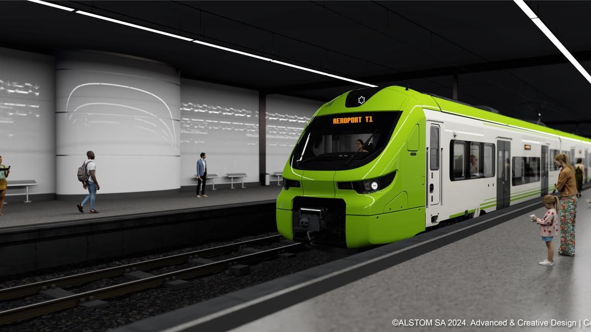 Alstom показал дизайн поездов Coradia Stream для Барселоны