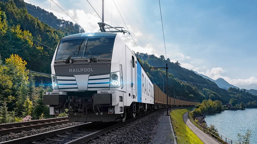 Siemens Mobility поставит 70 локомотивов Vectron лизинговой компании Railpool 