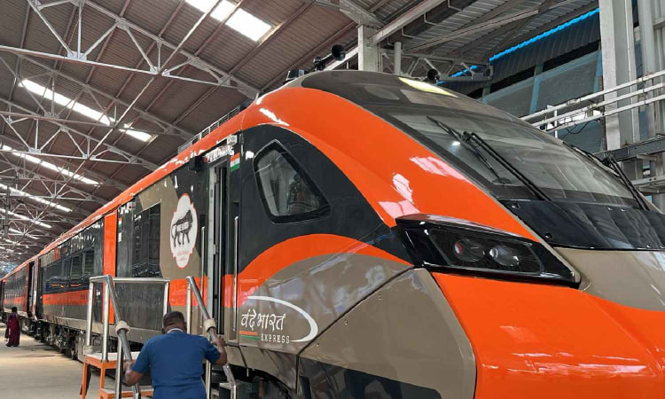 ICF показал фото первого собранного поезда Vande Bharat Sleeper