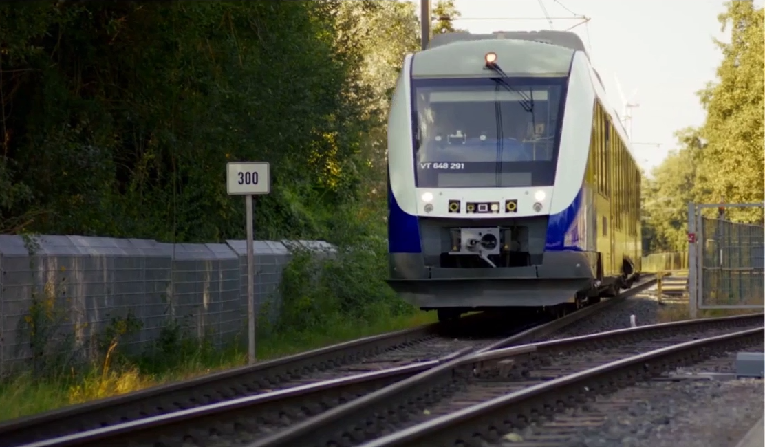 Автономный региональный поезд Alstom совершил тестовую поездку в Германии