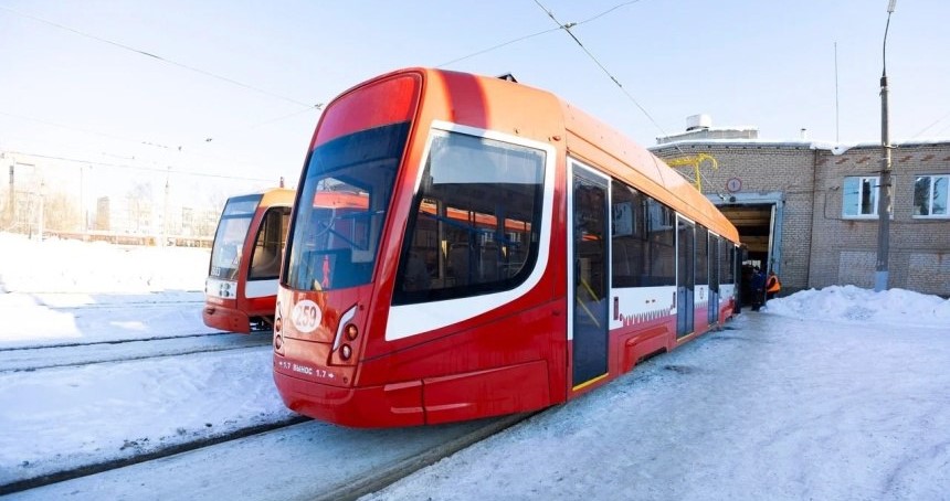 В Смоленске запущены в эксплуатацию трамваи от УКВЗ