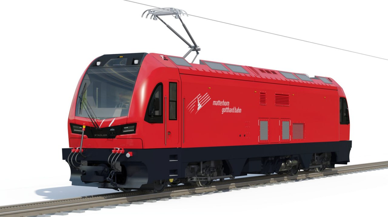 Stadler поставит Швейцарии 11 двухрежимных локомотивов 