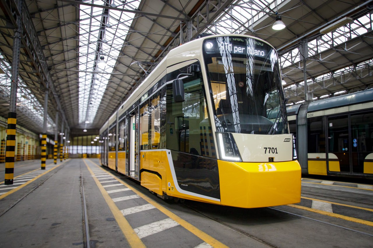 В Милане введен в эксплуатацию первый Stadler TRAMLINK