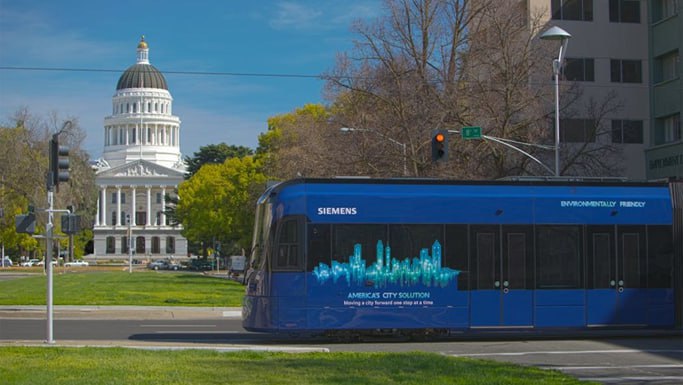 Сакраменто заказывает 8 дополнительных трамваев Siemens Mobility