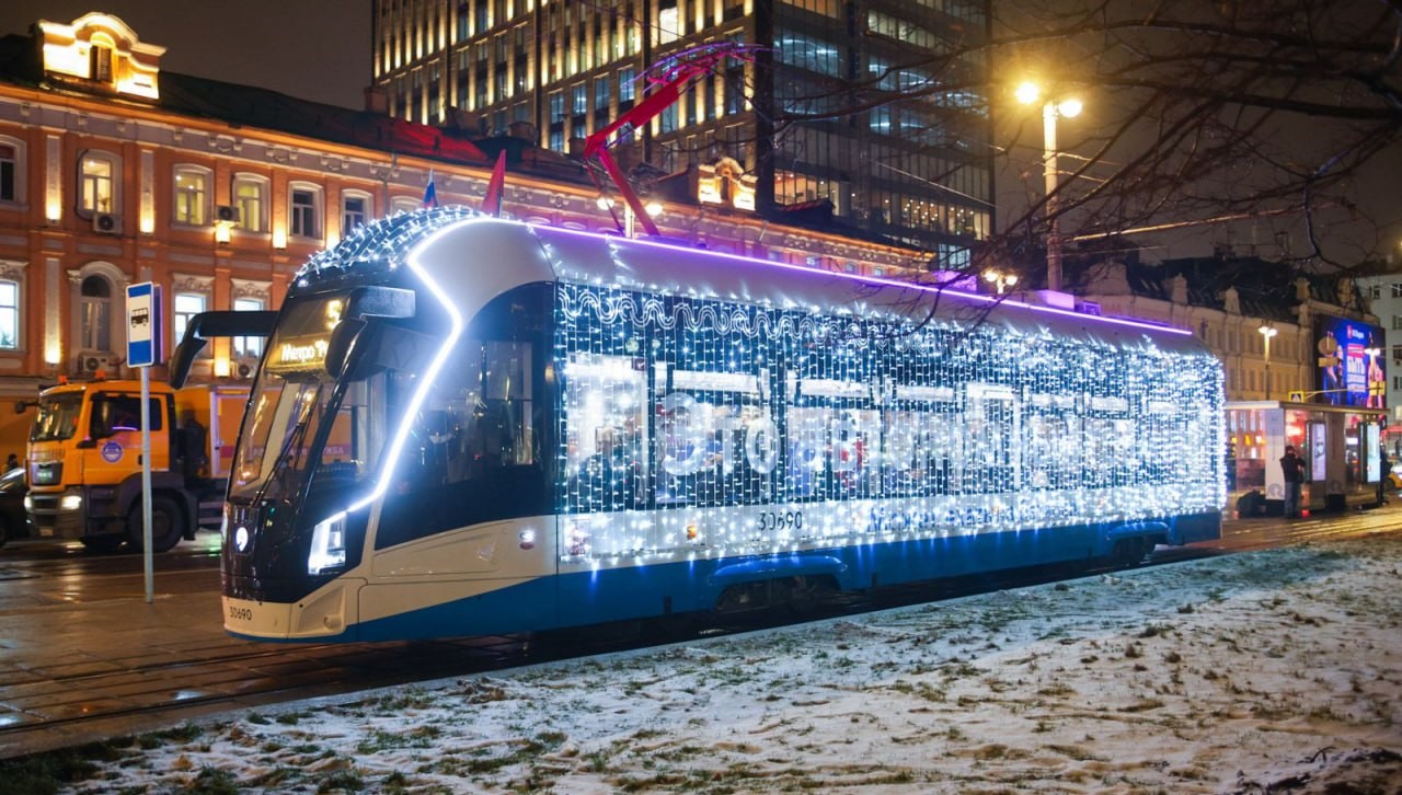 В Москве запустили вторую линию с трамваями на автономном ходу