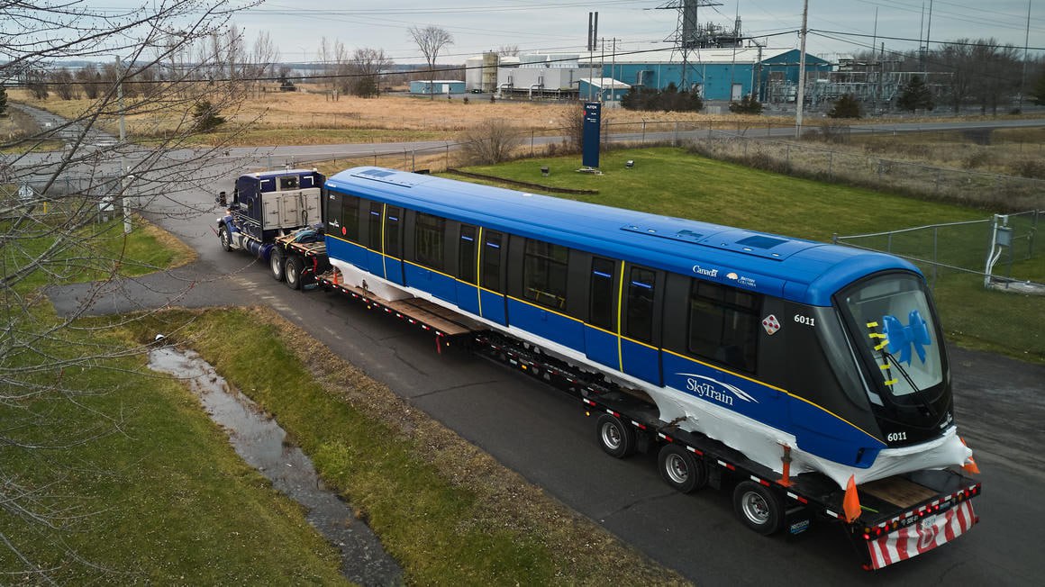 Alstom поставит еще 6 поездов SkyTrain Mark V в Ванкувер 