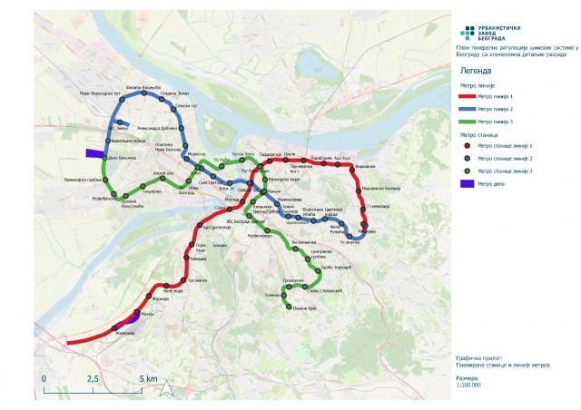 Китайская компания разработает 3-ю линию метро в Белграде